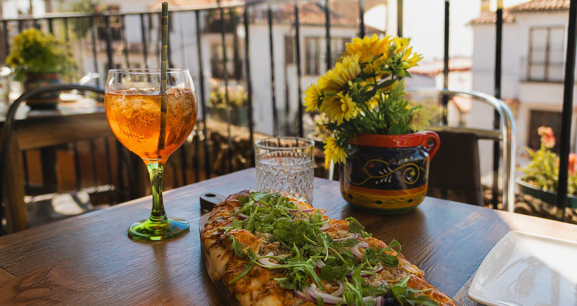 El Horno de Boris - the grill and garden terrace in Nerja